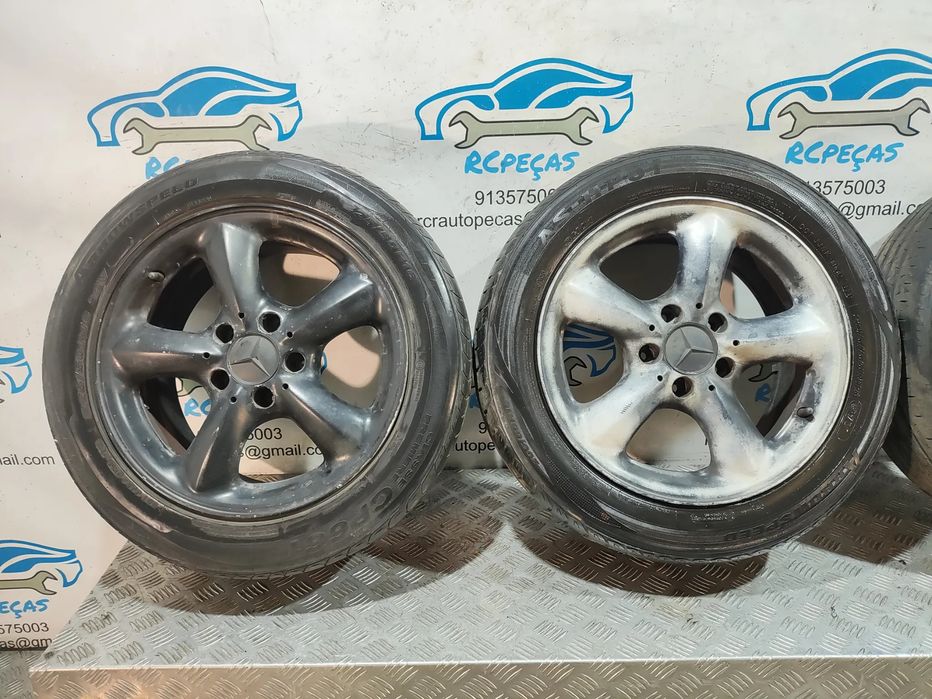Conjunto Jantes 16 Originais Mercedes Benz SLK R170 7J 8J ET37 ET30