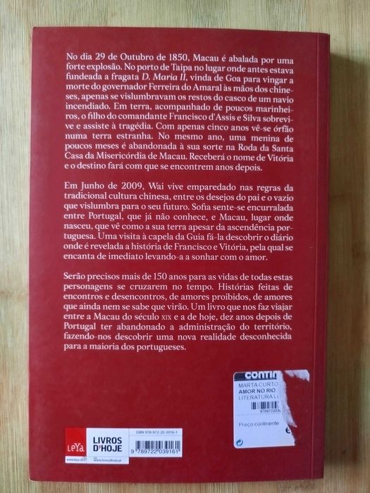 Amor no Rio das Pérolas de Marta Curto
