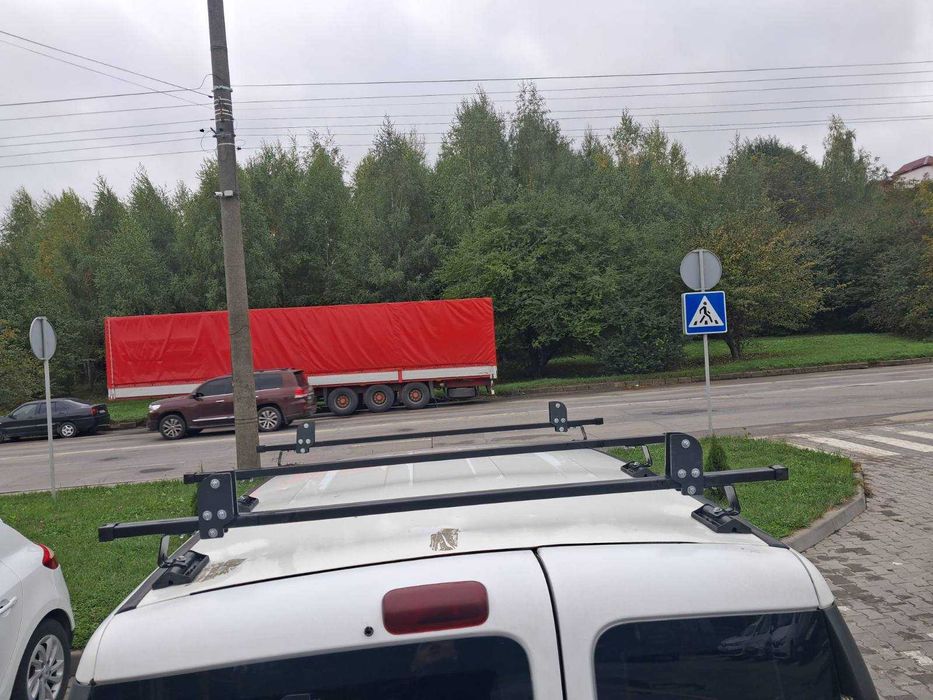 Стальные перемычки Q4 - LX4 для Fiat Doblo Maxi (3 поперечки)