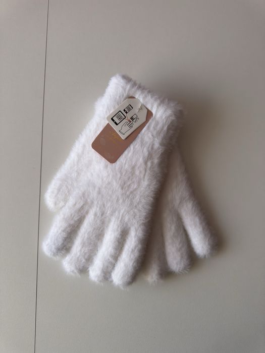 Жіночі подвійні рукавички з норки