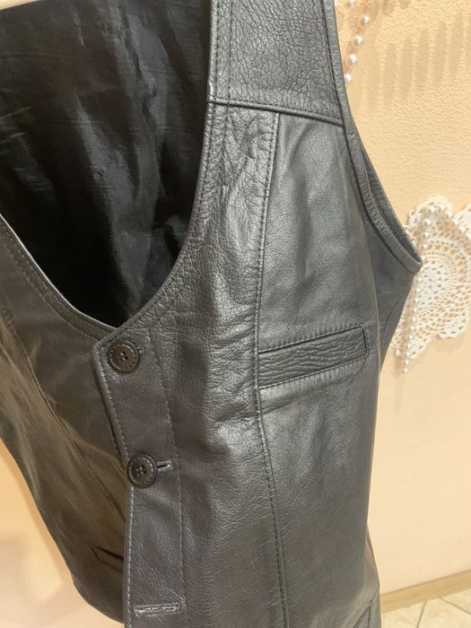 Жилет (унісекс) натур шкіра, розмір М