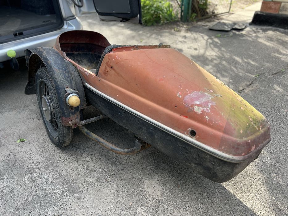 Коляска  Velorex на мотоцикл Jawa 350