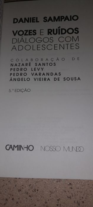 Vozes e Ruidos Daniel Sampaio
