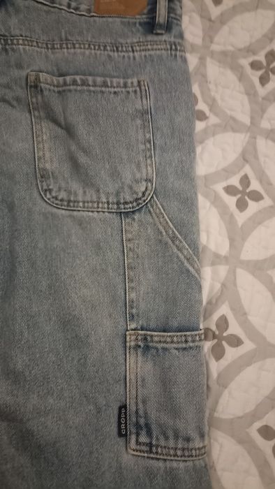 Jeansy Baggy Cropp W28 L32 chłopak