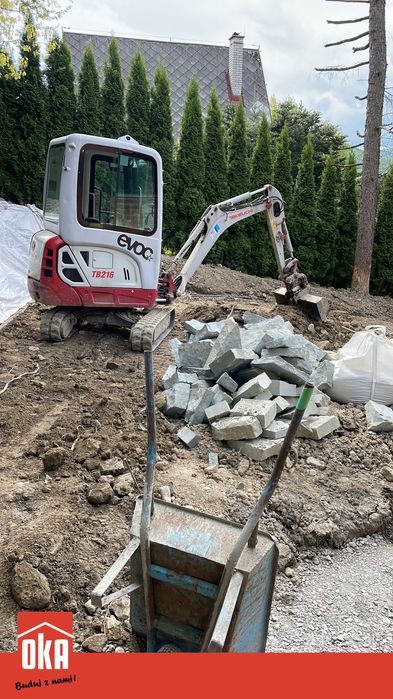 Usługi brukarskie/ usługi minikoparką