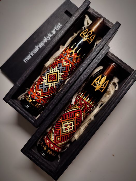 Сувенірні гільзи з розписом, ціни різні