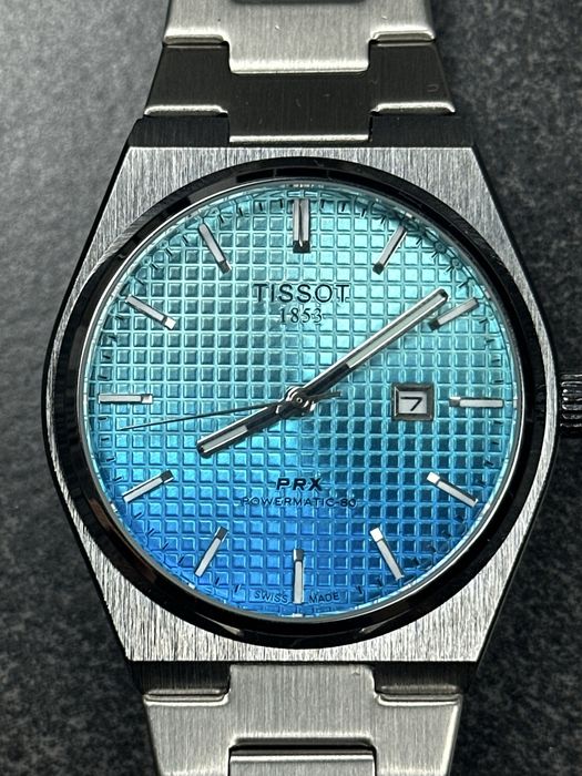 Tissot PRX Azul Prateado