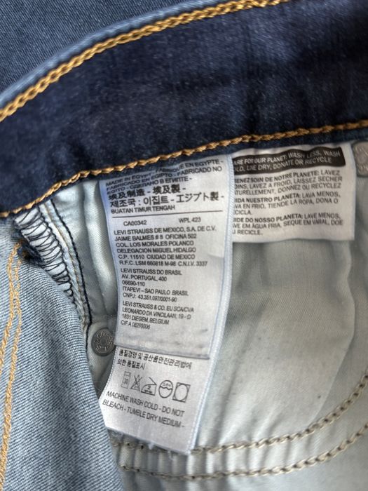 Джинси skinny levis