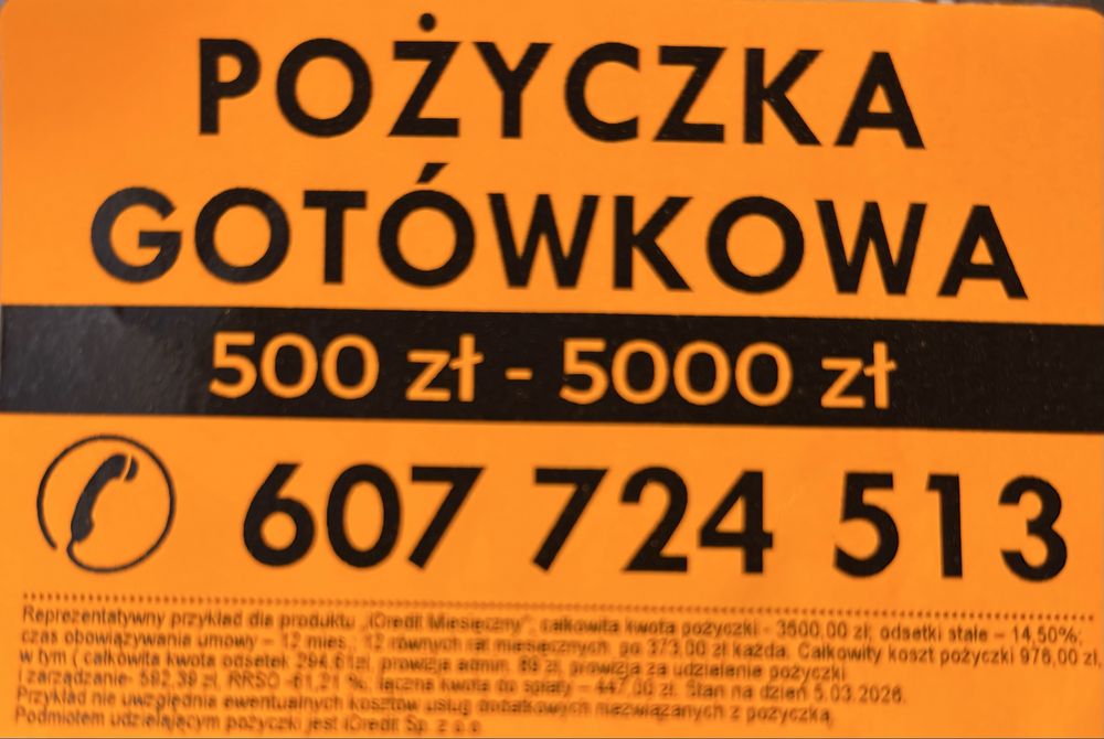 Pożyczka w domu dla województwa Łódzkiego