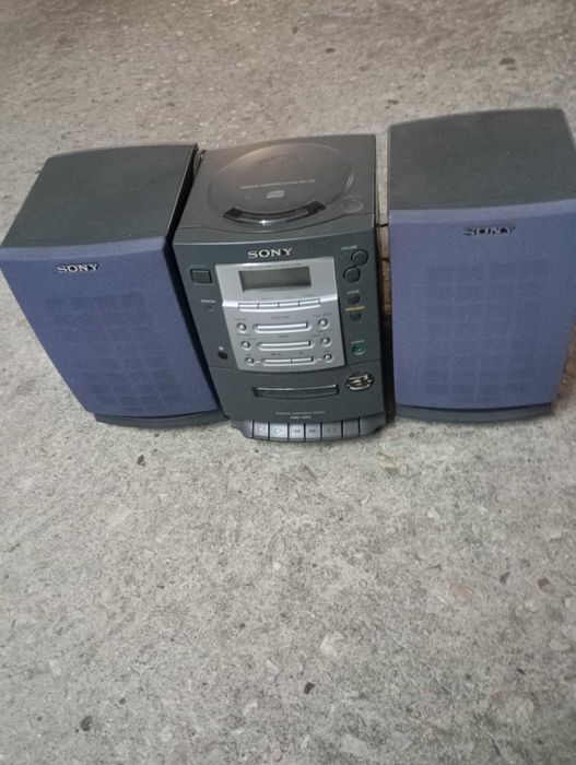 Aparelhagem de som sony
