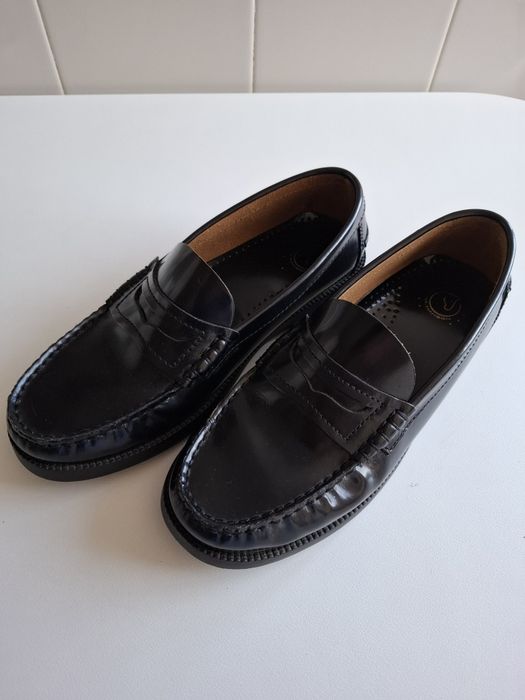 Sapatos mocassin pretos, 41