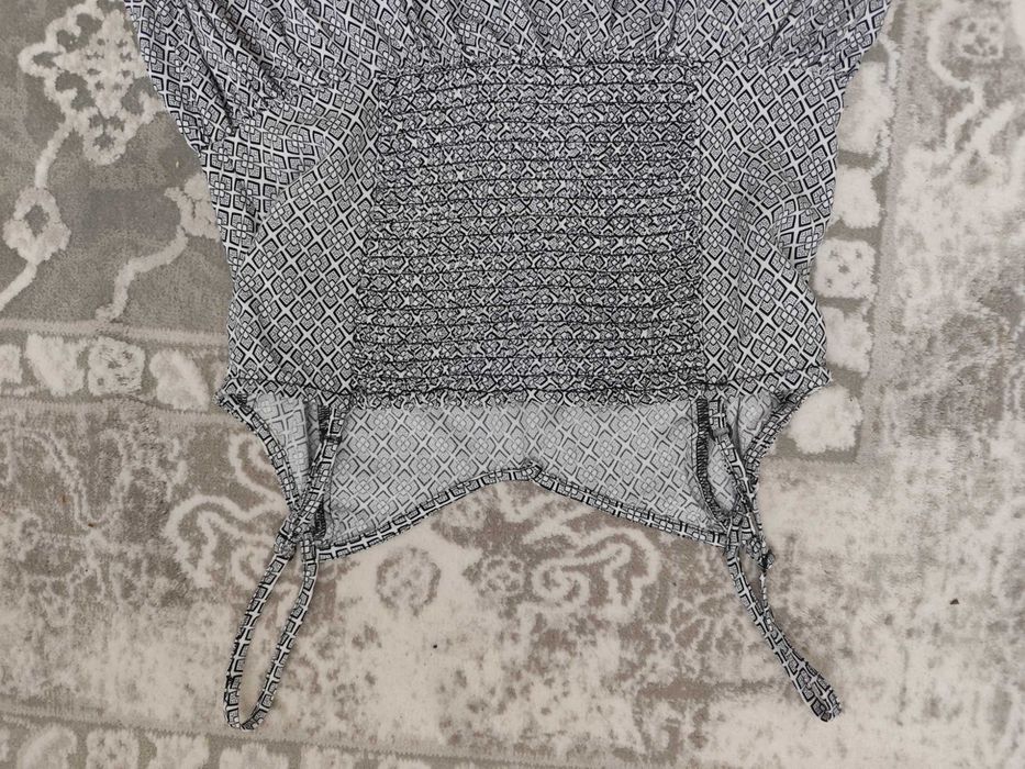 Sukienka na ramiączkach we wzory h&m