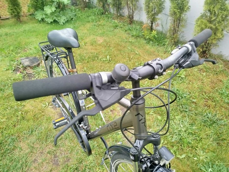 Rower Trekkingowy Miejski RIXE TOULOUSE Koła 28 Cali Rama Alu 50 cm 19,5 cali Hamulce Hydrauliczne