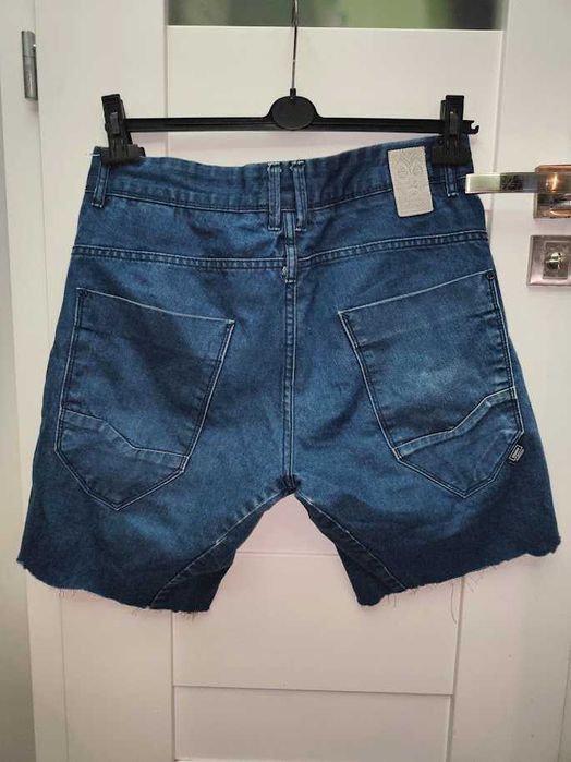 szorty dżinsowe Cropp rozmiar 32 (M) custom DIY postrzępione