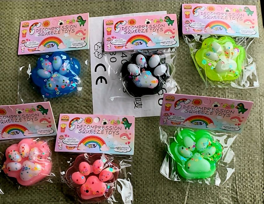 Таба лапка , сквиш лапка, лапка котика ,антистресс лапка: 155 грн ...