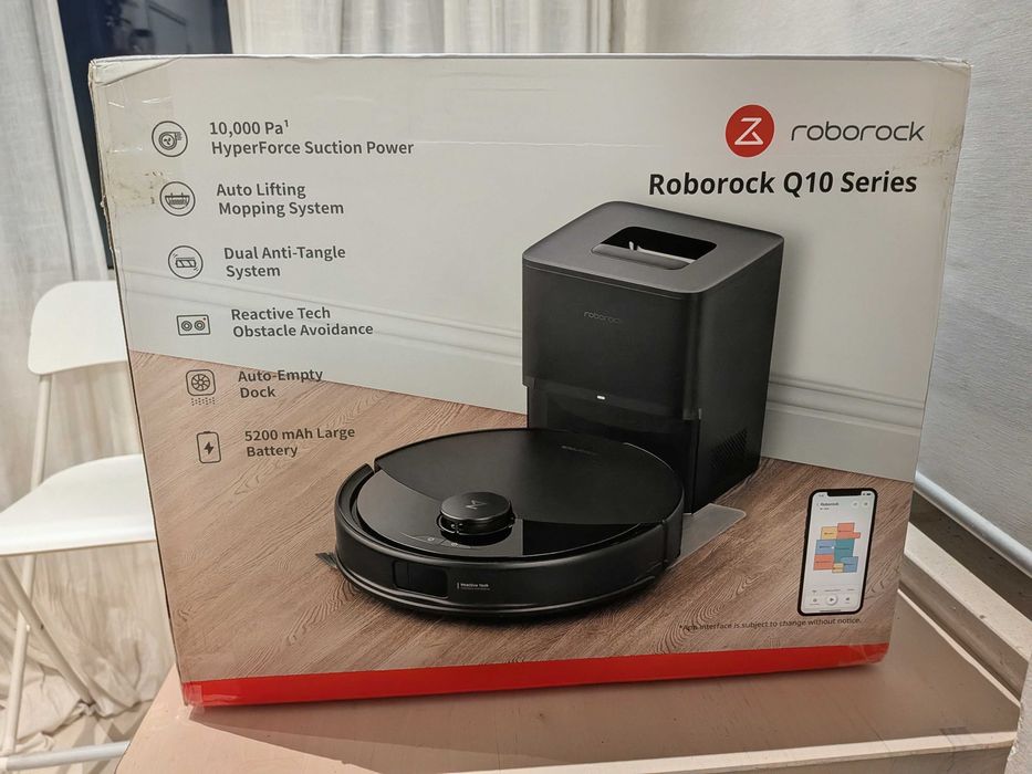 Aspirador Roborock Q10 X5+ (c/ estação automática)