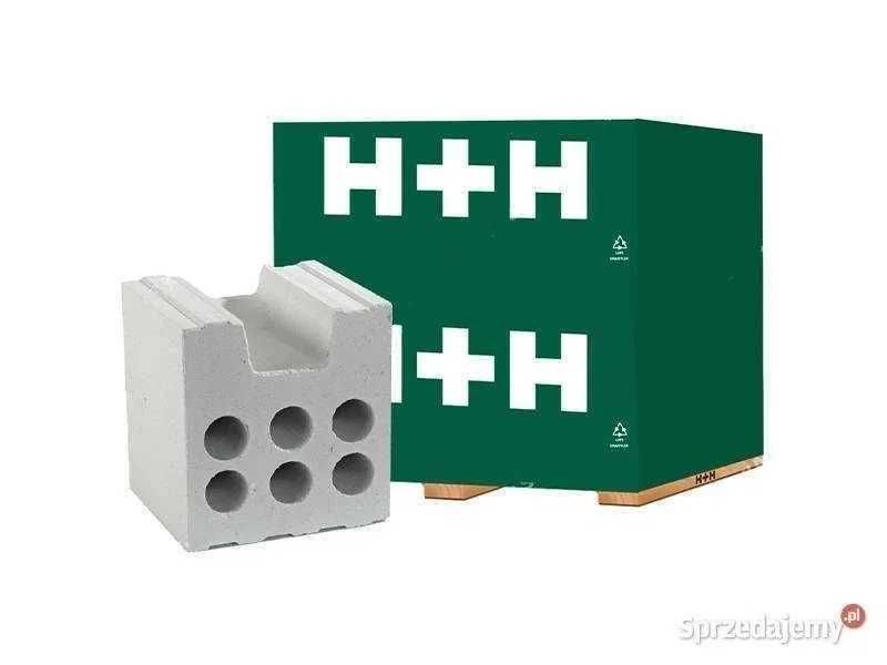 Silikat N24 H+H wapienno-piaskowy pustak, cegła 24cm+dost.cała Polska