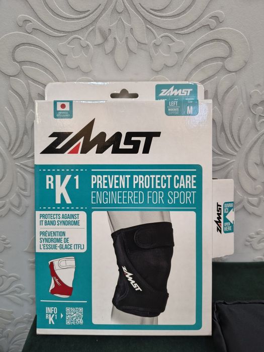 Stabilizator kolana kolanowy zamst RK1 lewy M wsparcie