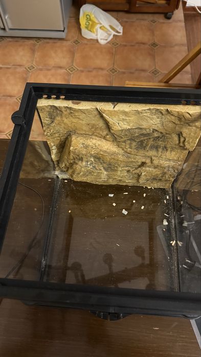 Терраріум Exo Terra 30x30, лампа, мат, теплий камінь та інше.