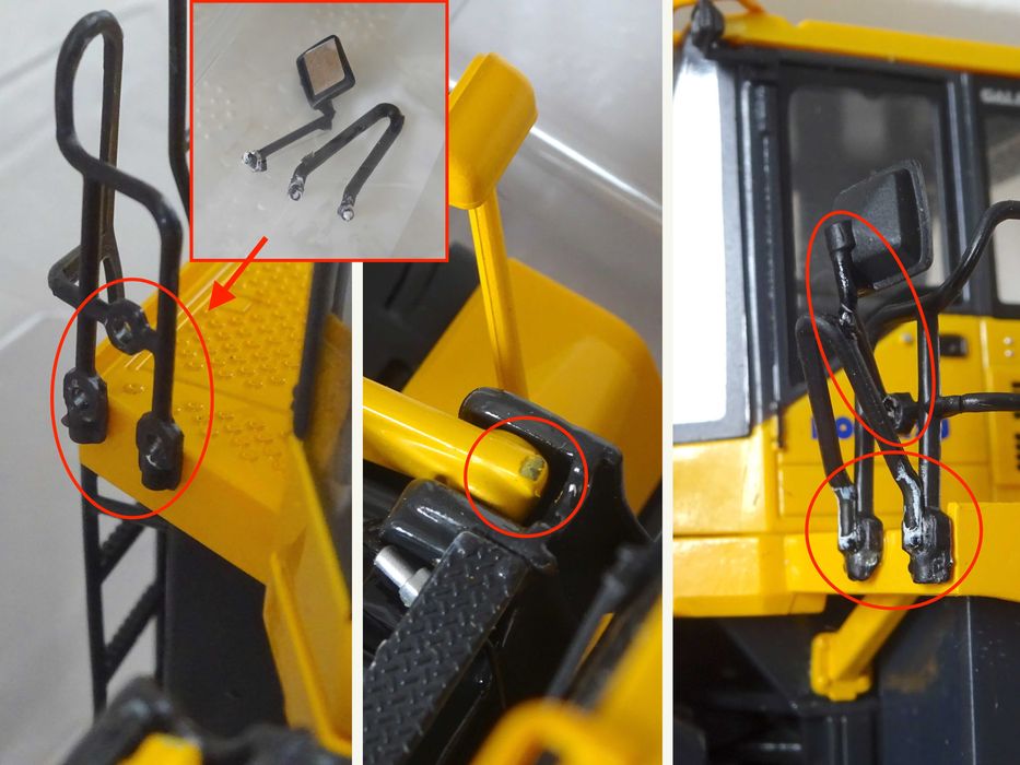 1:50 Universal Hobbies Komatsu WA600 Carregadora