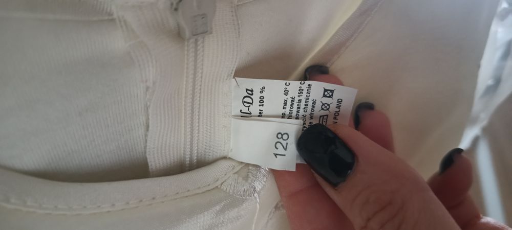 Sukienka kremowa 128