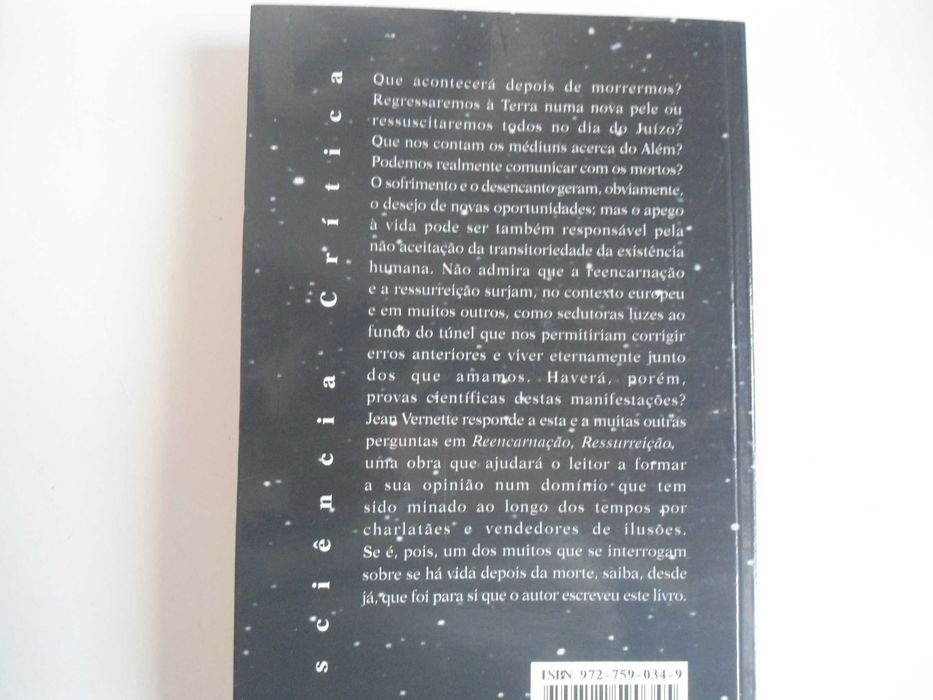 Reencarnação e Ressureição por Jean Vernette