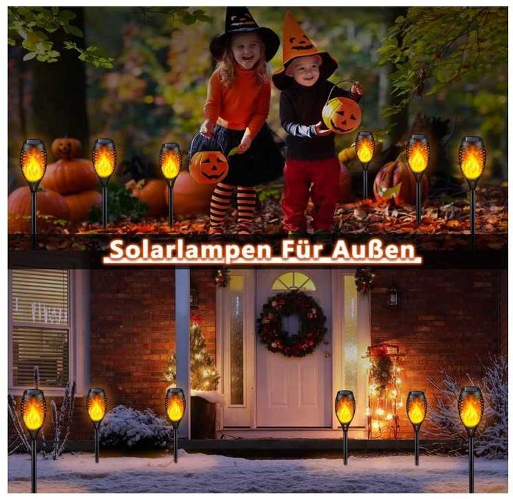 Zestaw 5 pochodni solarnych LiupTiuo
