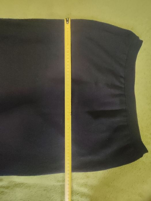 Длинная вязаная юбка