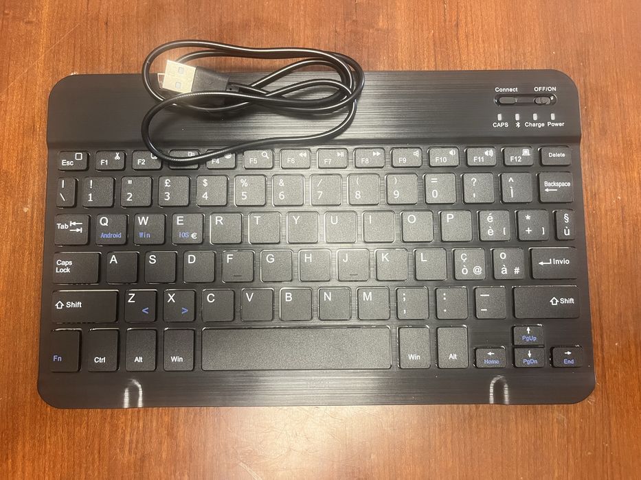 Teclado sem Fios Bluetooth com Cabo de Carregamento64310005565442120