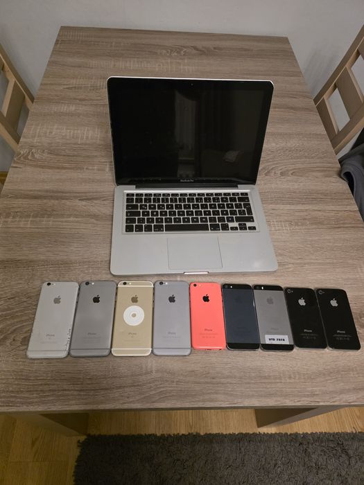 Telefony i laptop na czesci