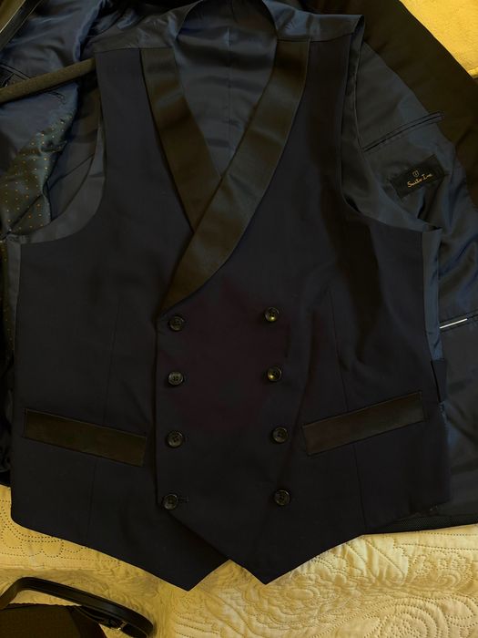 Fato Terno Azul Escuro Suits