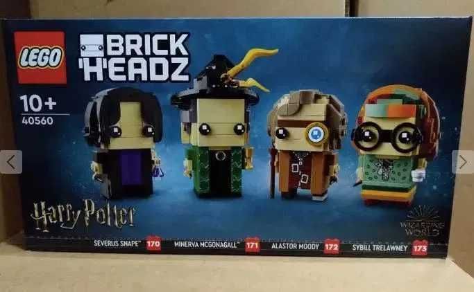 NOWY zestaw LEGO BrickHeadz 40560 - Profesorowie Hogwartu