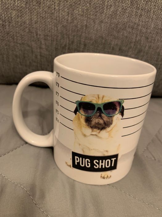 Kubek z Mopsami- PUG SHOT.