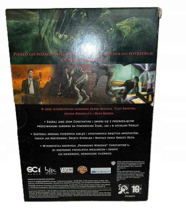 Constantine BOX PL gra na PC