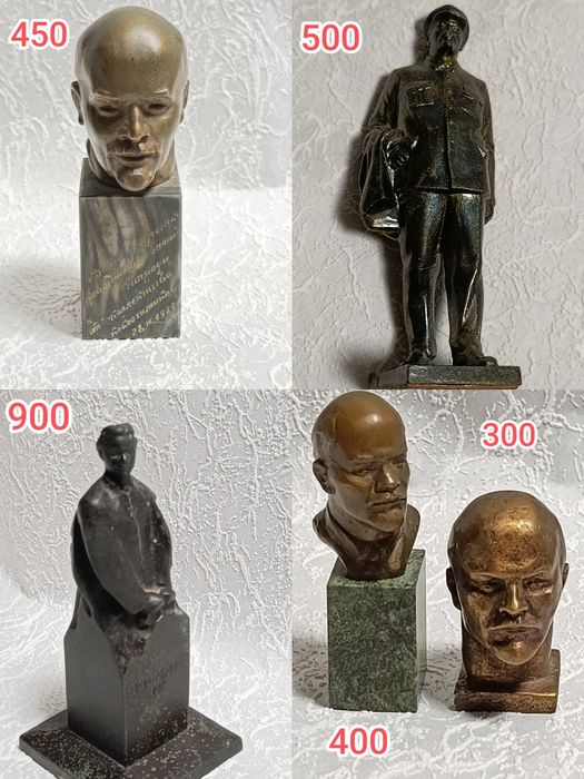 Бюсты  Ленин. Разные.В коллекцию.