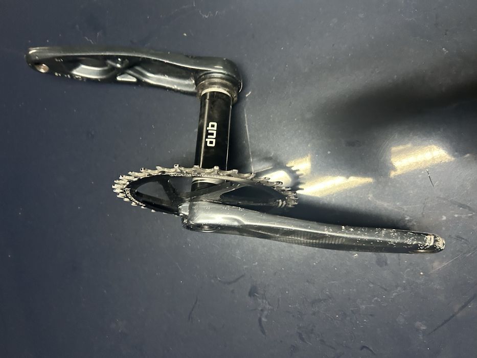 Vendo prato de btt tamanho 36 Leonardi com cranks sram gx 170mm