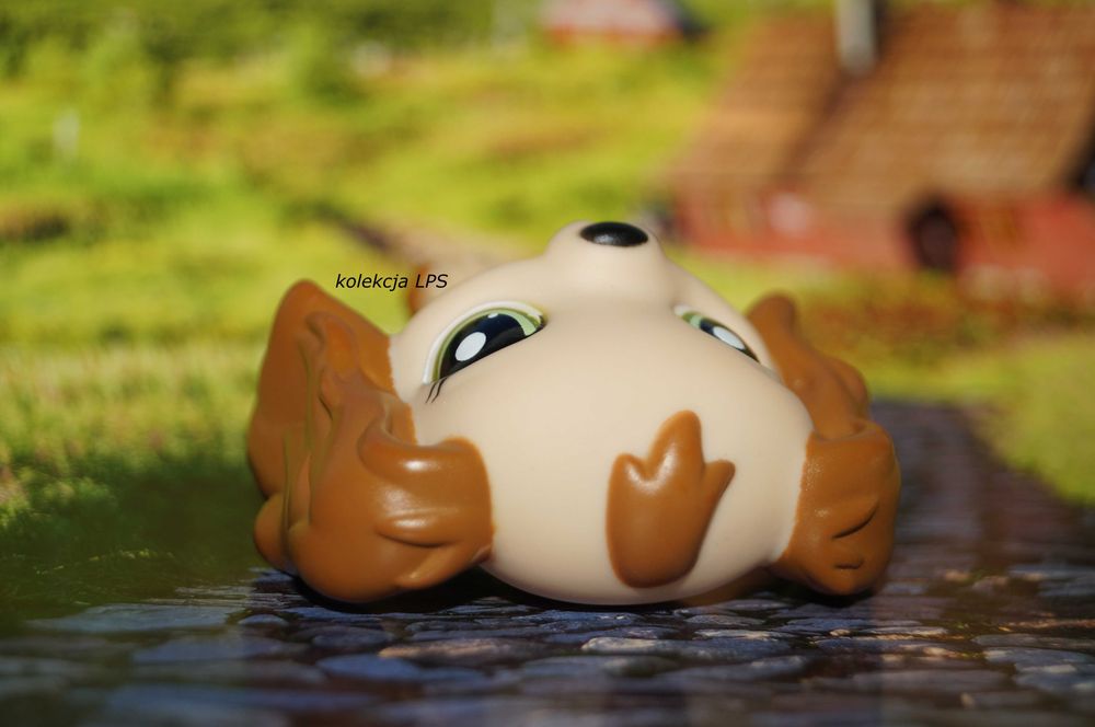 LPS Littlest Pet Shop spaniel #1963 oryginalny pop oryginał Nintendo