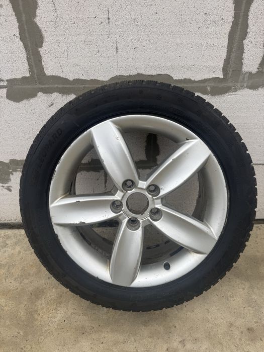 Зимняя резина r17 225/50 в сборе с дисками VW Audi