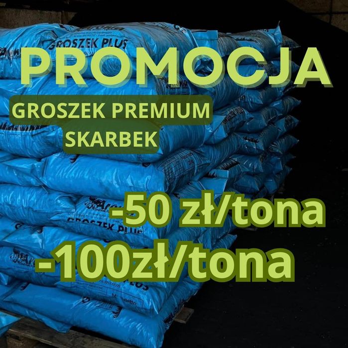 SUCHY Węgiel ekogroszek orzech miał kostka opał transport gratis