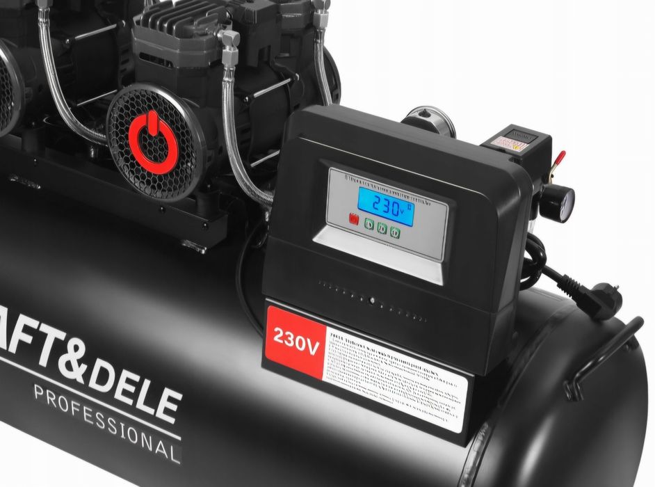 Kompresor 6 cylindrów! 200L 3x2.2 kw+ SEPARATOR tablet 750l/min