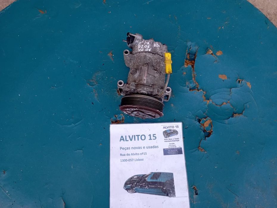Motor de ar condicionado Peugeot 206 CC 1.6 HDI  2006