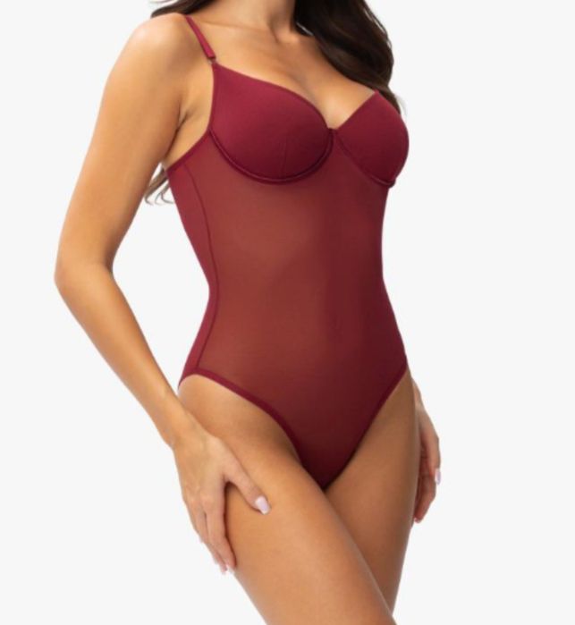 Body siateczkowe sexi bordowe GATTA Gatt