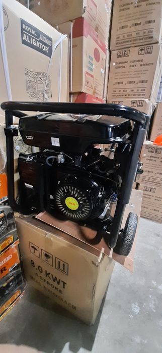Генератор бензиновий ROYAL ALIGATOR RA-8000-GE 7.5 кВт