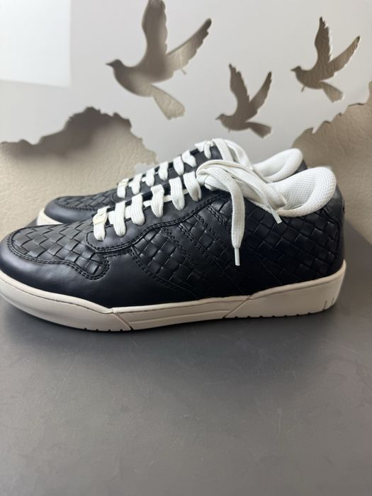 Кеди кросівки Bottega Veneta ЧОРНІ р. 40,5 (устілка 26,0 - 26,5 — zdjęcie 4