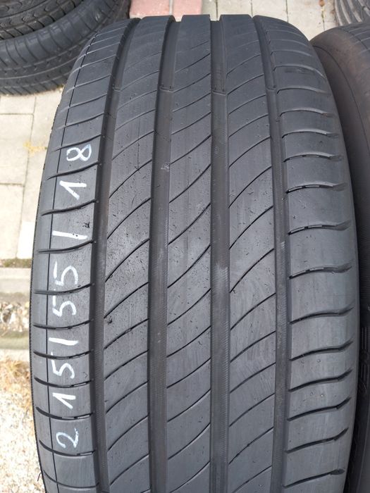 2x Opony Używane Letnie 215/55R18 Michelin