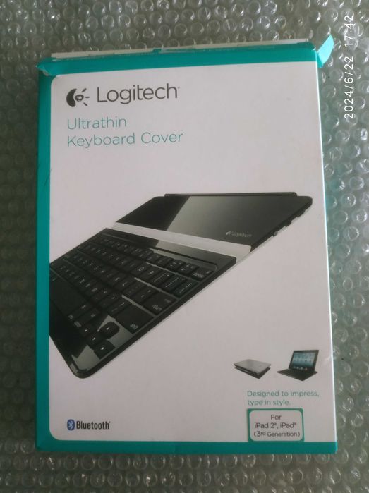Чехол - клавиатура  для Apple iPad Logitech Ultrathin Keyboard Cover