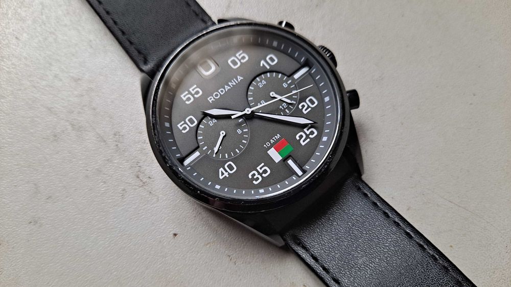 rodania - dual time - zegarek - XL