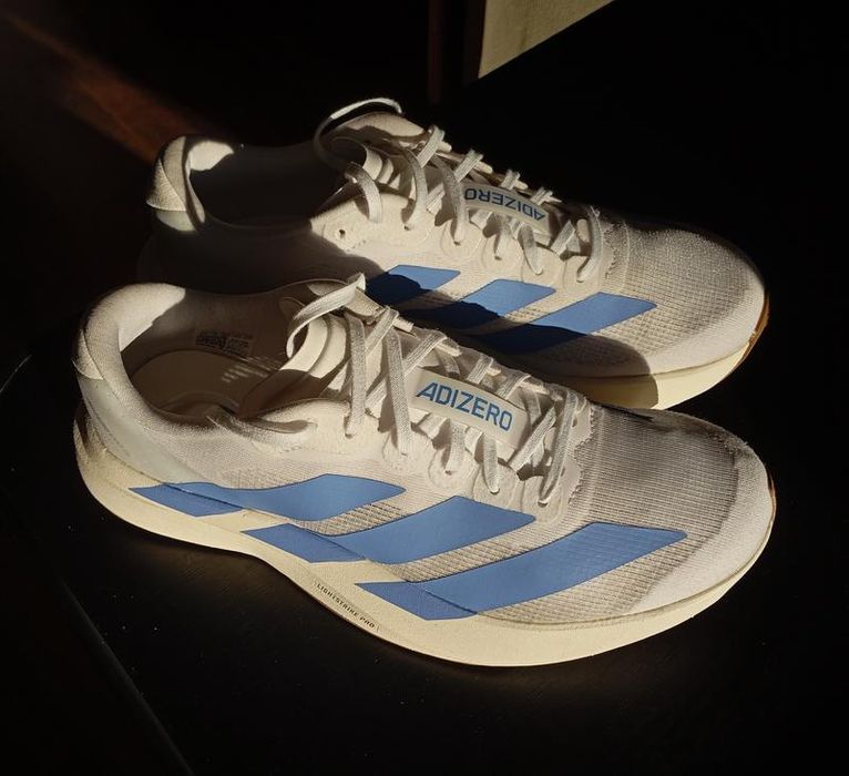 Кросівки adizero evo sl performance js4454 оригінал р.40.5 білі см 25.