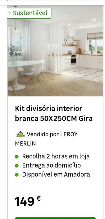 Divisória ambientes