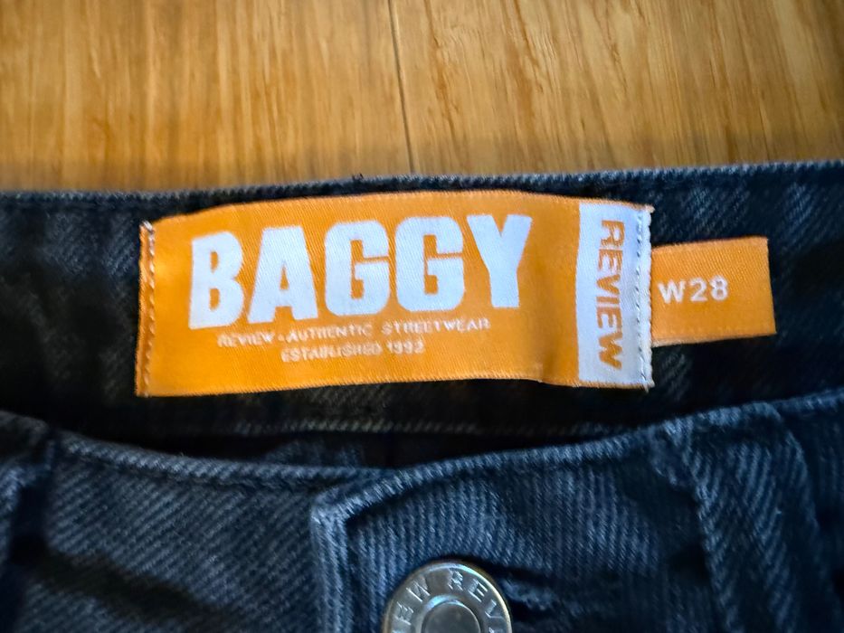 Spodnie Review Baggy, dżinsy, szerokie, rozmiar: 28